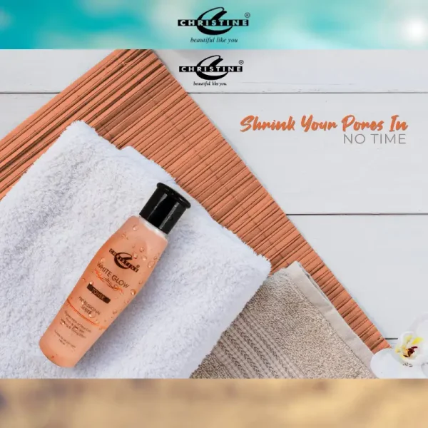 Christine White Glow Toner Back