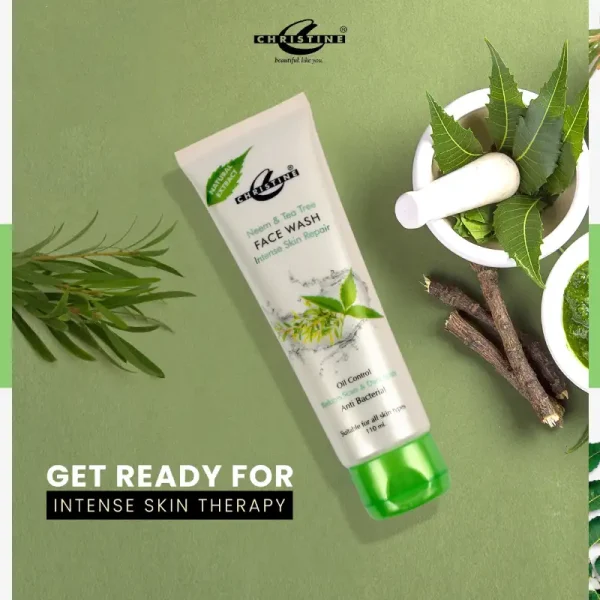 Christine Whitening Neem & Tea Tree Face Wash