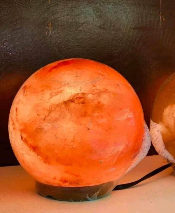 Round Himalayan Salt Lamp